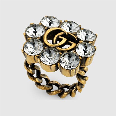 anillo gucci mujer|Anillos de bisutería .